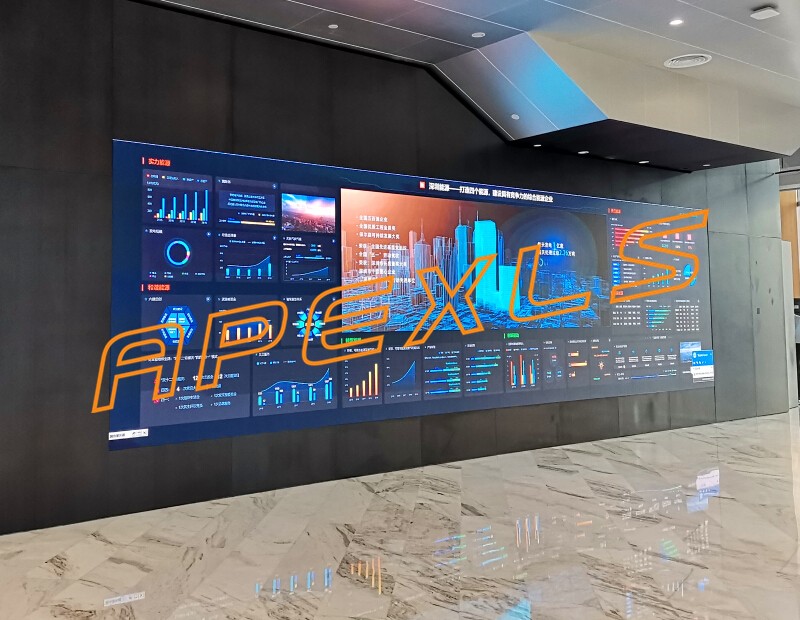 深圳新能源大厦P1.5 COB显示屏