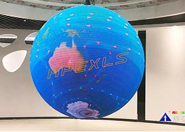 雷曼·康硕展LED球形屏闪耀广西南宁启迪东盟科技城