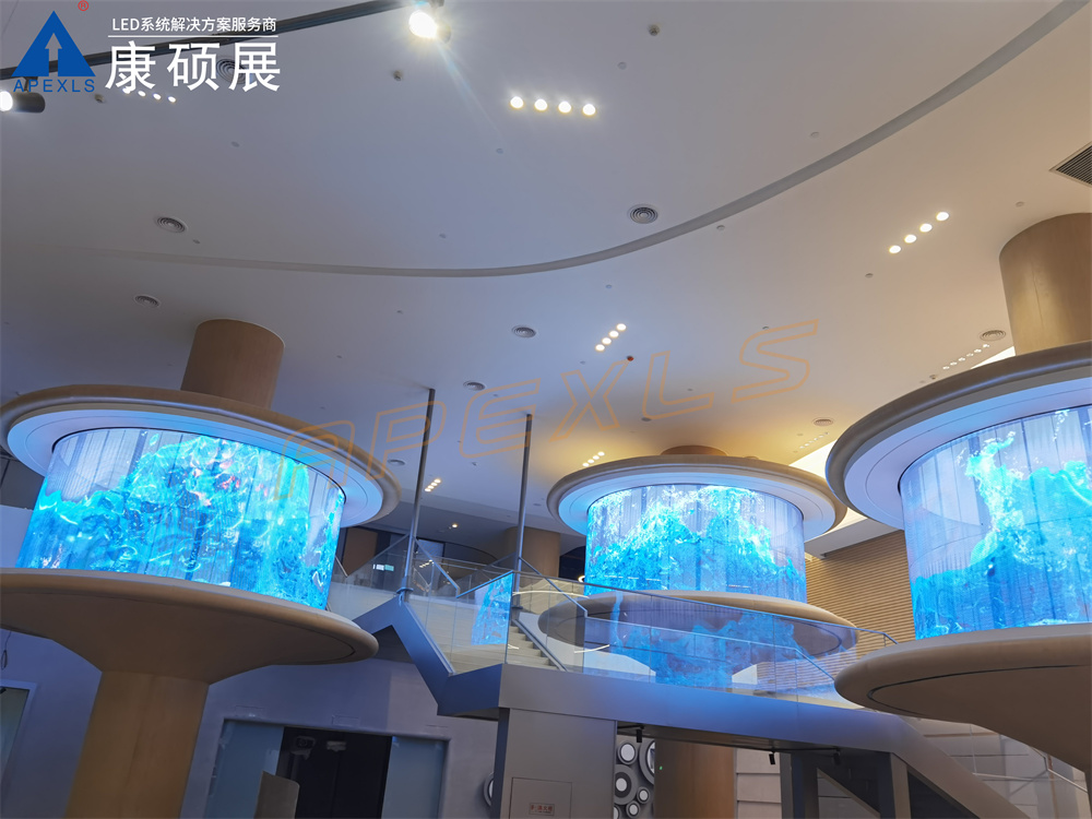 深圳龙华汇川技术总部大楼创意显示屏项目