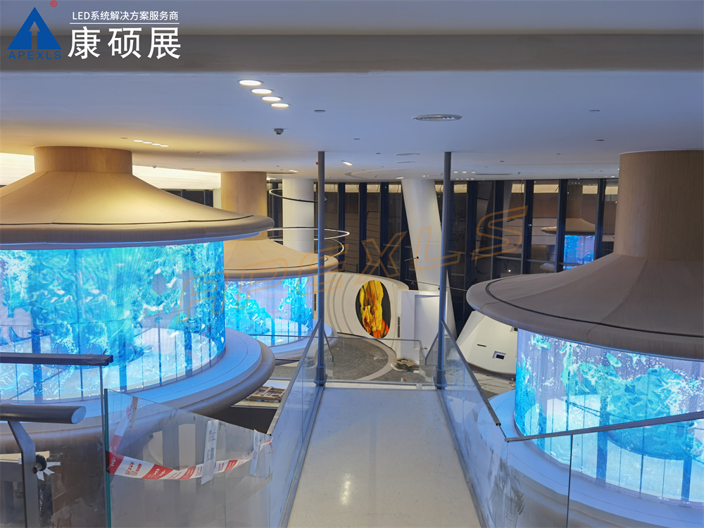 深圳龙华汇川技术总部大楼创意显示屏项目