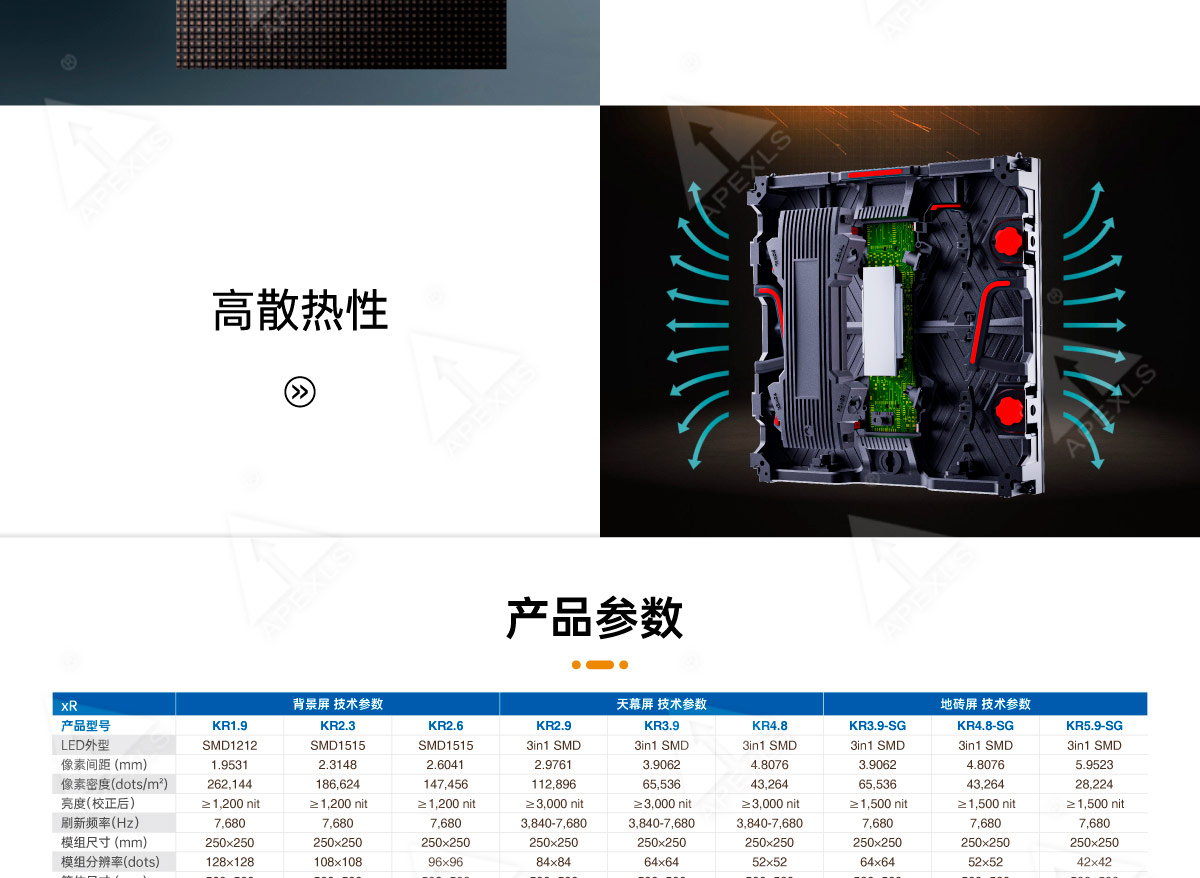 P2.6 xR虚拟拍摄显示屏