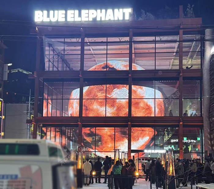 首尔圣水洞C位亮相！康硕展LED球形屏重塑商业艺术融合范本