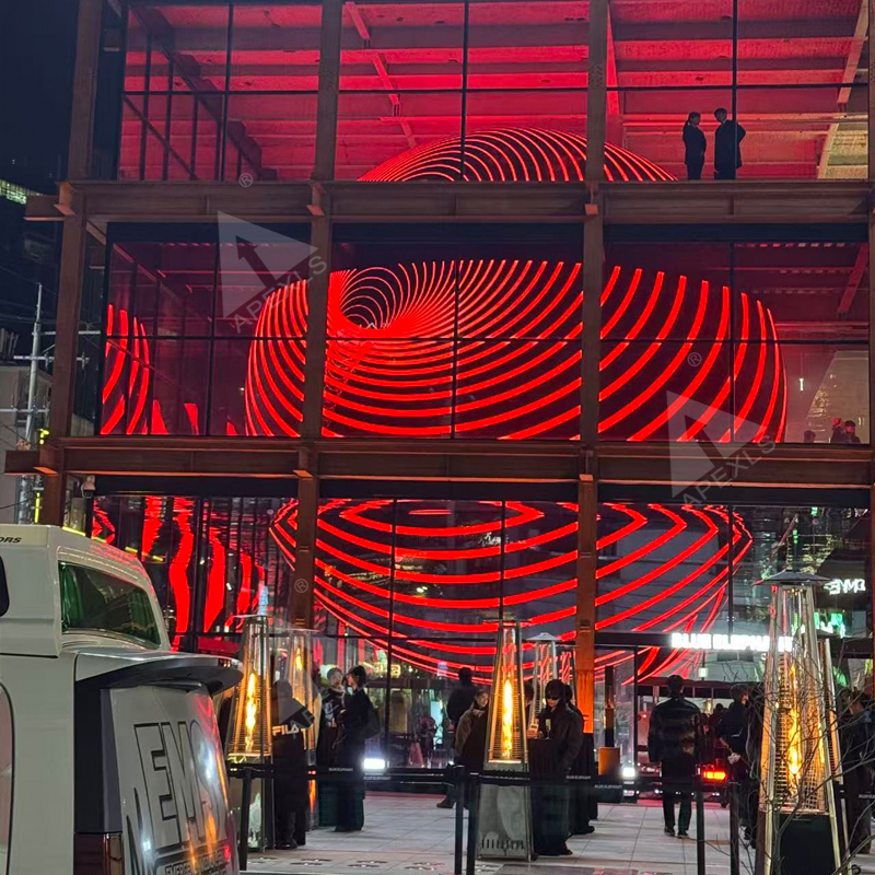 首尔圣水洞康硕展LED球形屏重塑商业艺术融合范本