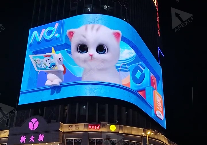 如何引爆城市流量密码？户外LED创意屏与裸眼3D视觉革命