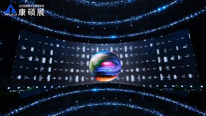 科技赋能赛事！康硕展LED球形屏入驻央视2026世界杯直播间