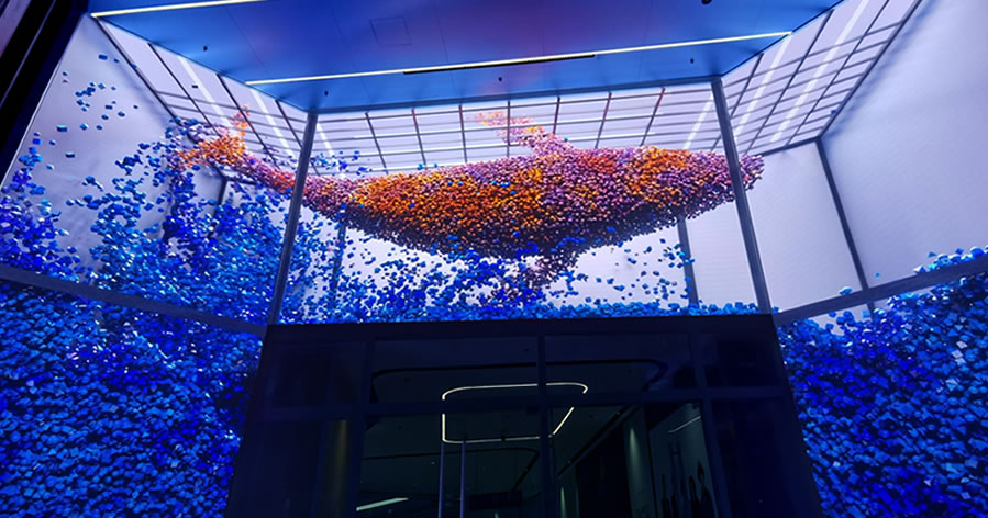 案例集锦 | 雷曼康硕展LED创意显示助力商业出圈，商业综合体案例！