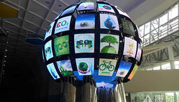 led球形屏应用领域